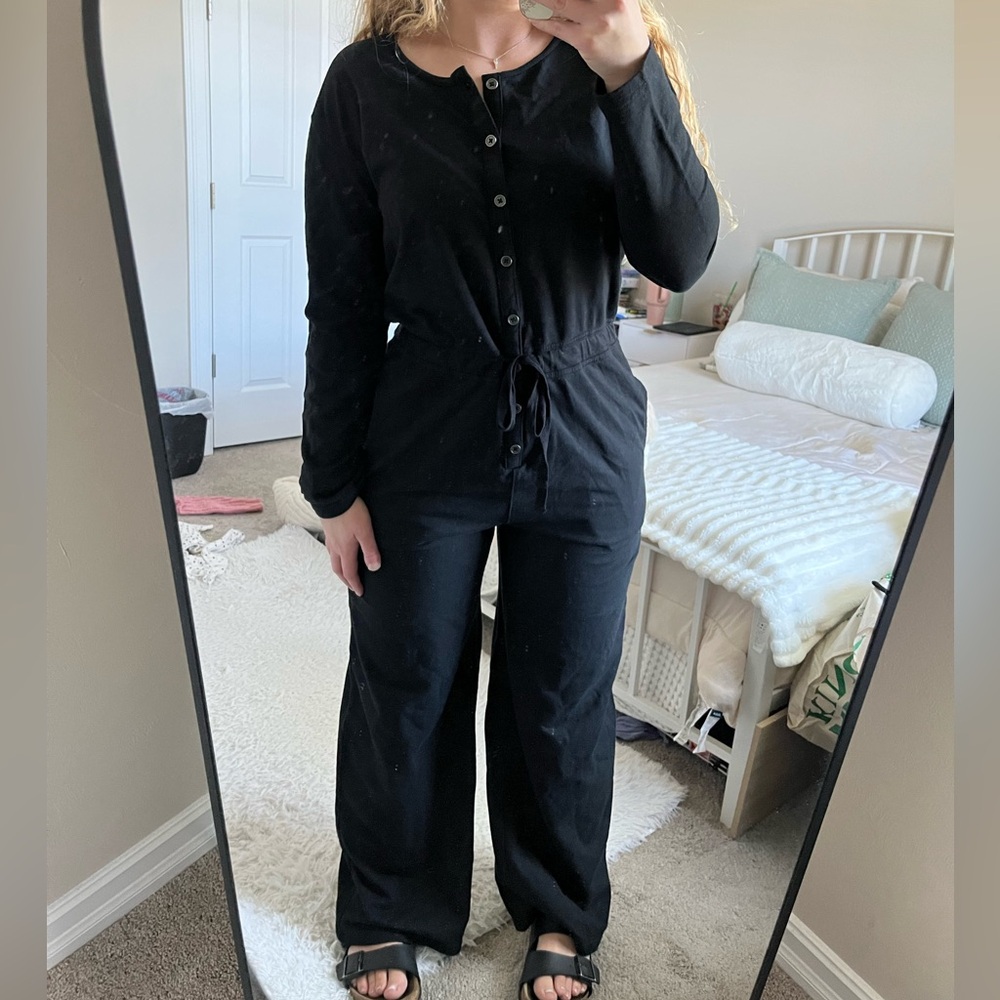 Aerie Black Women's Jumpsuit - Picture 2 of 7